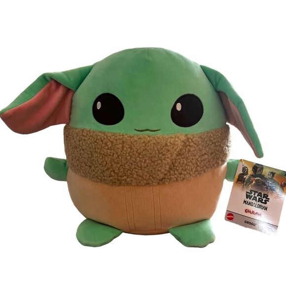 Star Wars Mattel Grogu Plush Disney 10” Cutopia SOFT New with tags - Picture 11 of 11